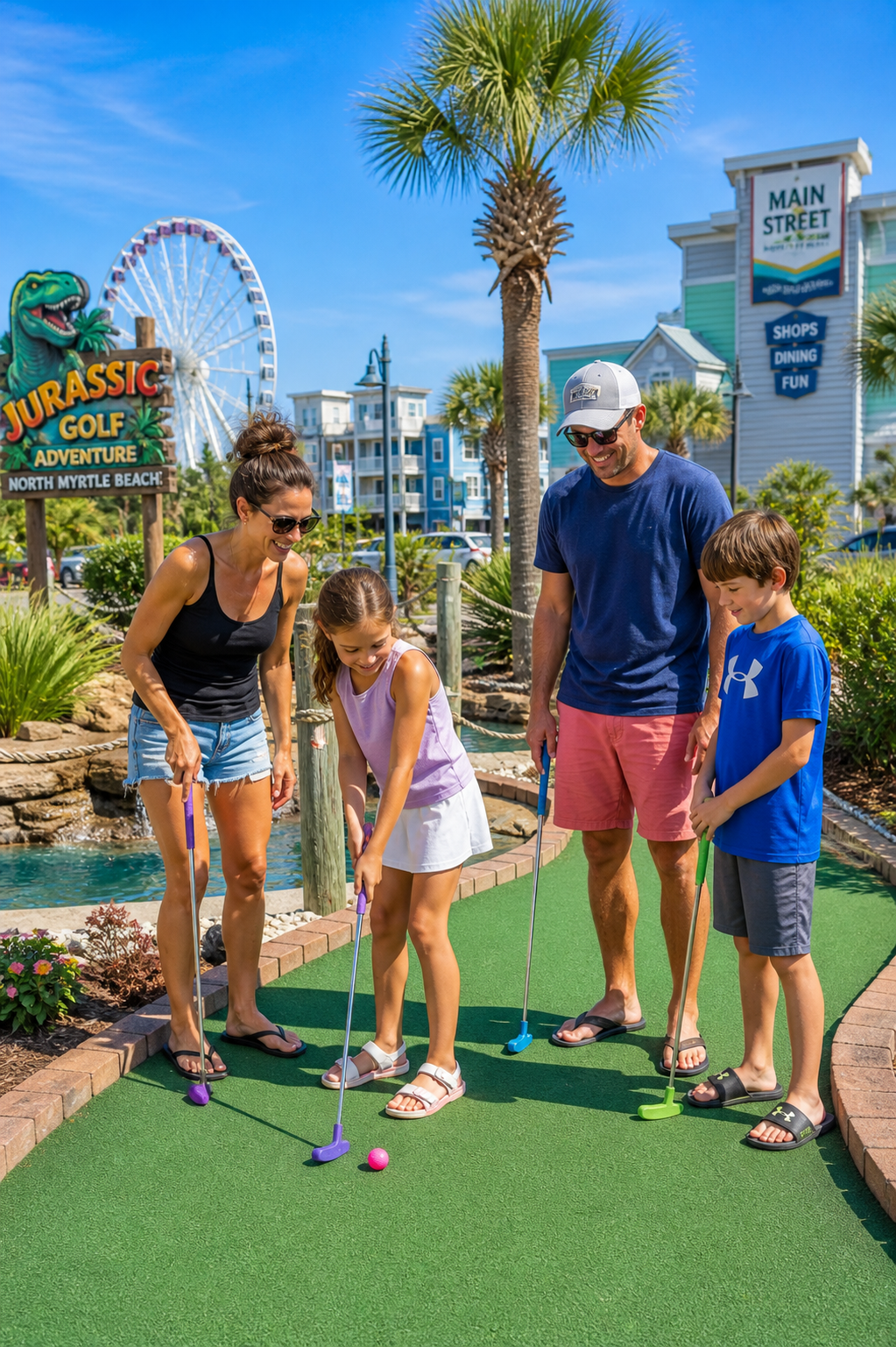 Mini golf in North Myrtle Beach